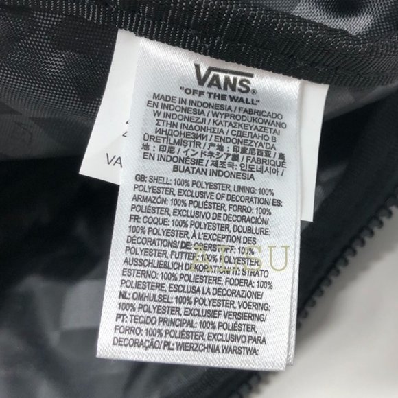 🎒SCHOOL SALE🎒VANS Old School 3 Backpack Acid Red Off The Wall VN0A3I6RYML - Picture 6 of 6